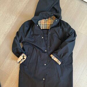Men's Burberry Jacket Trench Coat Size IT 52 Large